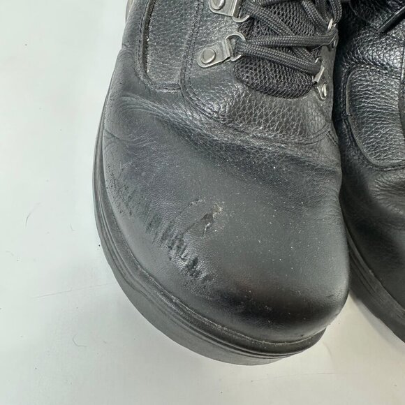 * Drew Black Leather Lace-Up Ankle Boots For Men Size 9.5 6E main image 12